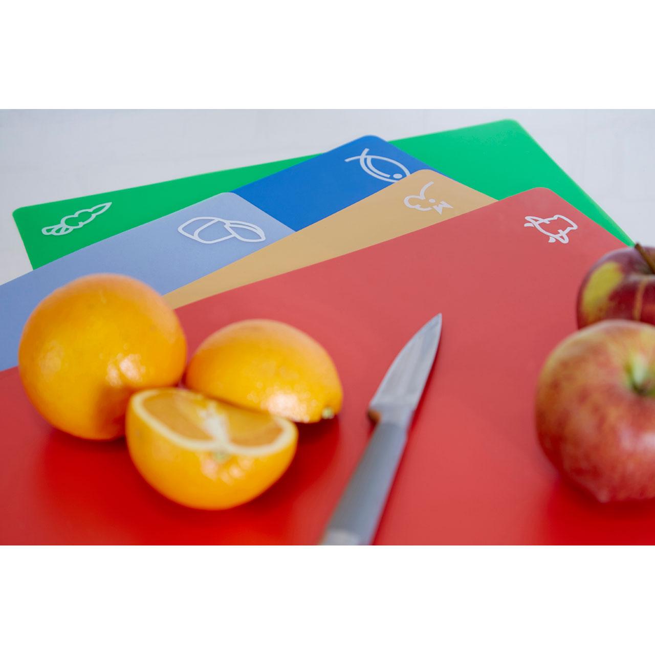 Premier Housewares Flexible Chopping Mats Set of 5 Amazon.co.uk