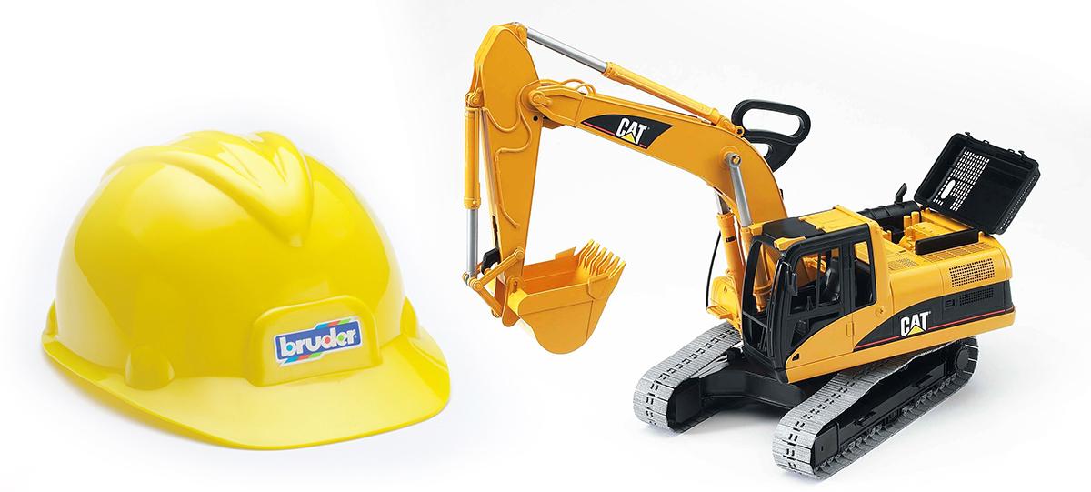 Bruder Construction Toy Hard Hat Toys & Games