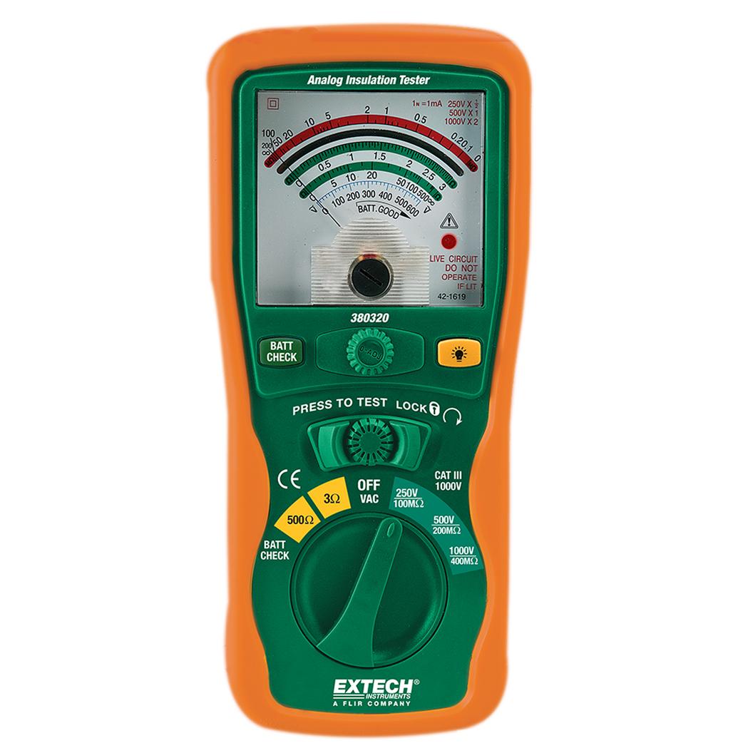 Extech 380320 Analog Insulation Tester Amazon.ca Tools & Home Improvement