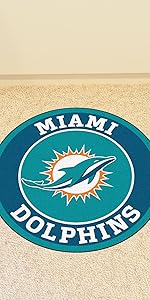 NFL - Miami Dolphins Mascot Rug : Amazon.ca: Sports & Outdoors