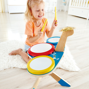 Embossed sticks for small hands