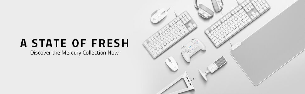 Razer Kraken Mercury White れいざー れーざー くらーけん まーきゅりー ほわいと