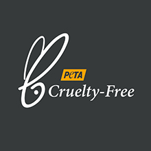 Certified cruelty-free by PETA.