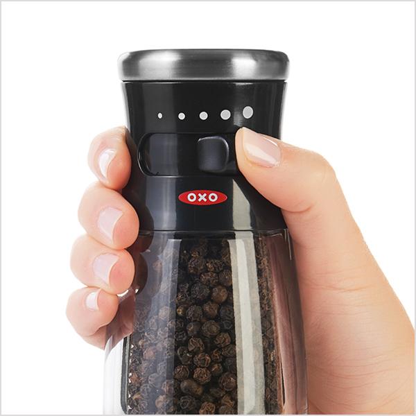 OXO Pepper Grinder, Clear Pepper Mills Kitchen & Dining