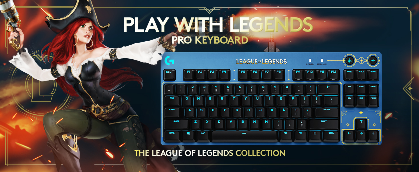 G Pro League Of Legends Edition LOLコラボ Logitech Pro X Gaming Headset - League Of Legends Edition