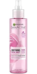 garnier soothing facial skin mist