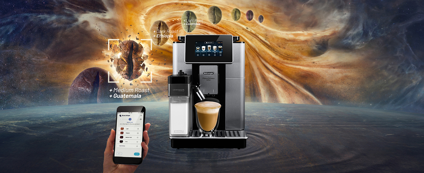 De'Longhi Primadonna Soul, Fully Automatic Coffee Machine, ECAM61075MB