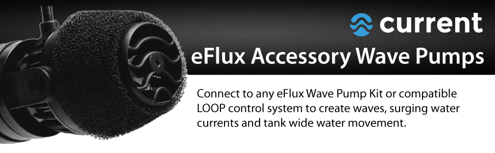 CURRENT USA eFlux Accessory Wave Flow Pump 1050 GPH