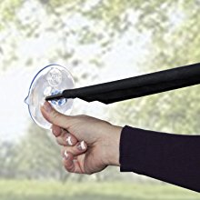 K&H Pet Products EZ Mount Window Kitty Sill Double Stack, 2 Levels, with Suction Cup Mounting System, Holds Over 22kg, 30.48cm x 58.42cm, Grey 21 fitting the suction cup firmly