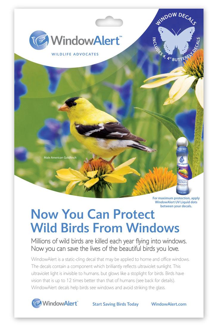 WindowAlert Butterfly Decals Garden & Outdoor