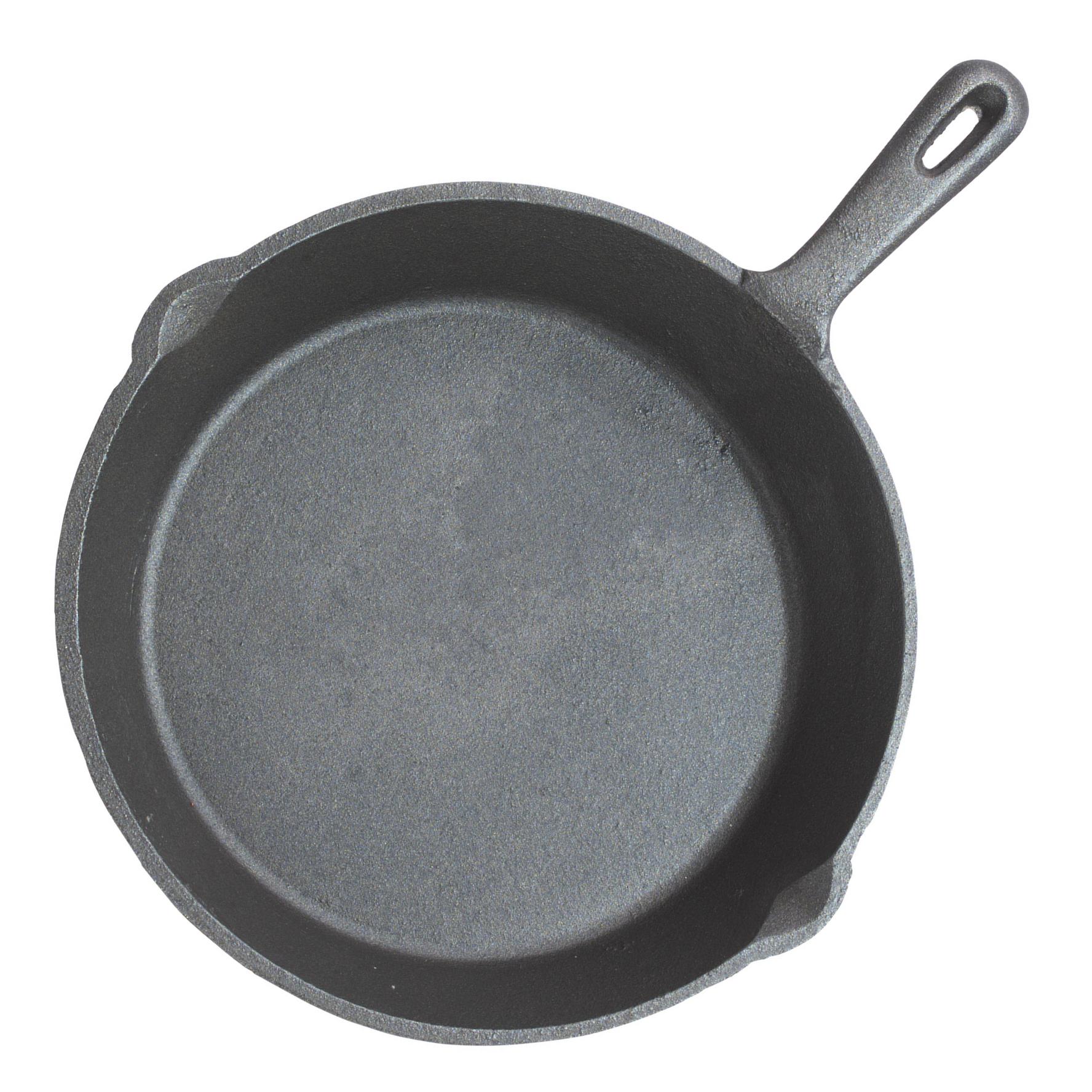 KitchenCraft Flat Round InductionSafe Non Stick Cast Iron Griddle Pan