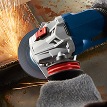 BOSCH GWS18V-13PB14 PROFACTOR™ 18V 5 – 6 In. Angle Grinder with Paddle Switch with (1) CORE18V® 8 Ah High Power Battery image