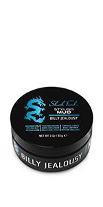 Slush fund, styling mud, billy jealousy, hair styling, men's hair, hair, hair loss