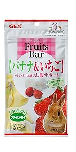 Amazon | GEXジェックス フルーツバー いちご&パイン 風味・栄養