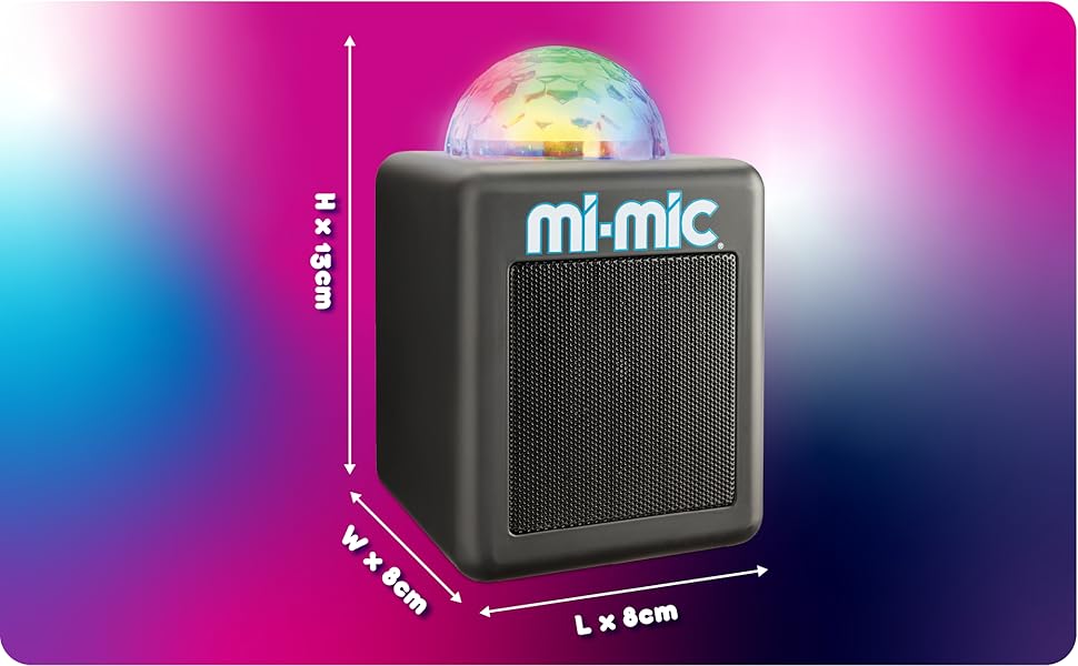 MiMic TY6149 Mini Machine de karaoké pour Enfants et HautParleur