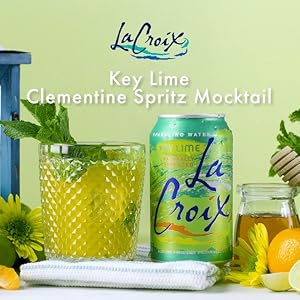 LaCroix Key Lime Clementine Spritz Mocktail