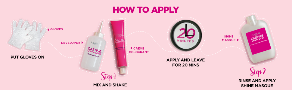 L'Oreal Paris Casting Creme Gloss Hair Color, no ammonia