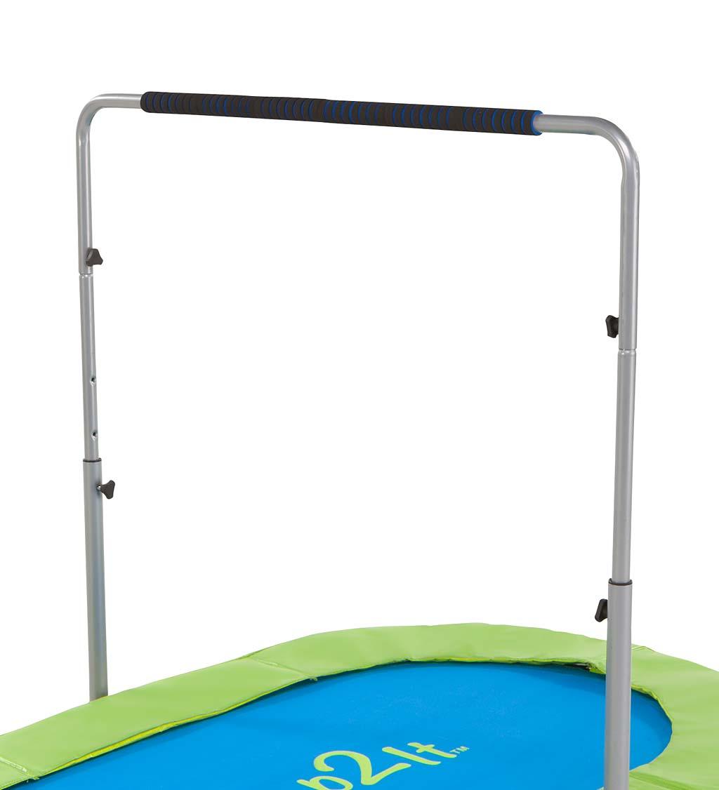 Jump2It Kids Portable 2 Person Mini Trampoline with