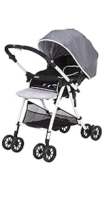 【値下げしました！】Pigeon ランフィ　RB0 A型ベビーカー　グレー レンタルベビーカー ピジョン ランフィ RB0 ブランシュグレー
