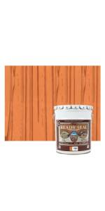 gallon ready seal cedar stain exterior natural pecan sealer wood pail