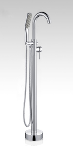 59'' Bathtub, Brushed Nickel Drainer 28 1