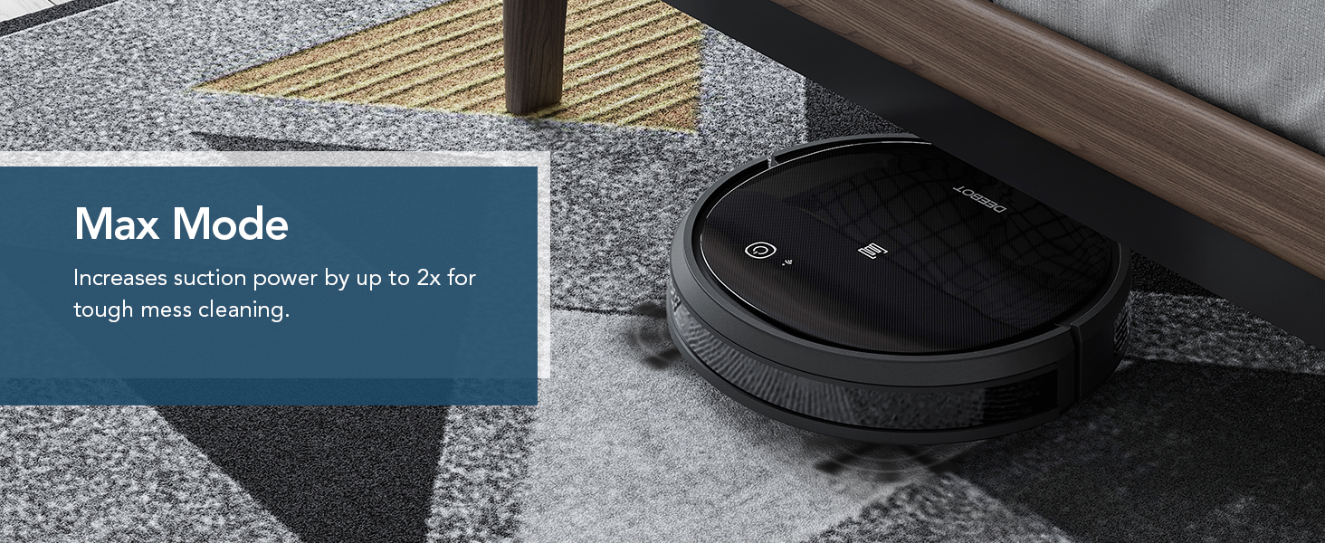 Ecovacs DEEBOT 500 Robot Vacuum Cleaner with Max Power