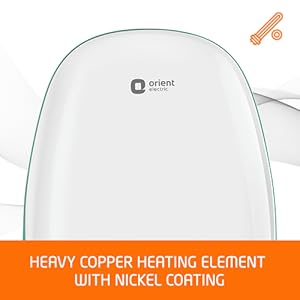 Heavy Copper heating element with nickel coating