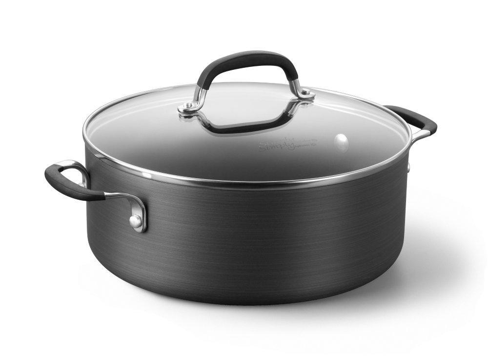 Simply Calphalon Nonstick 5 Qt. Chili Stock Pot Calphalon