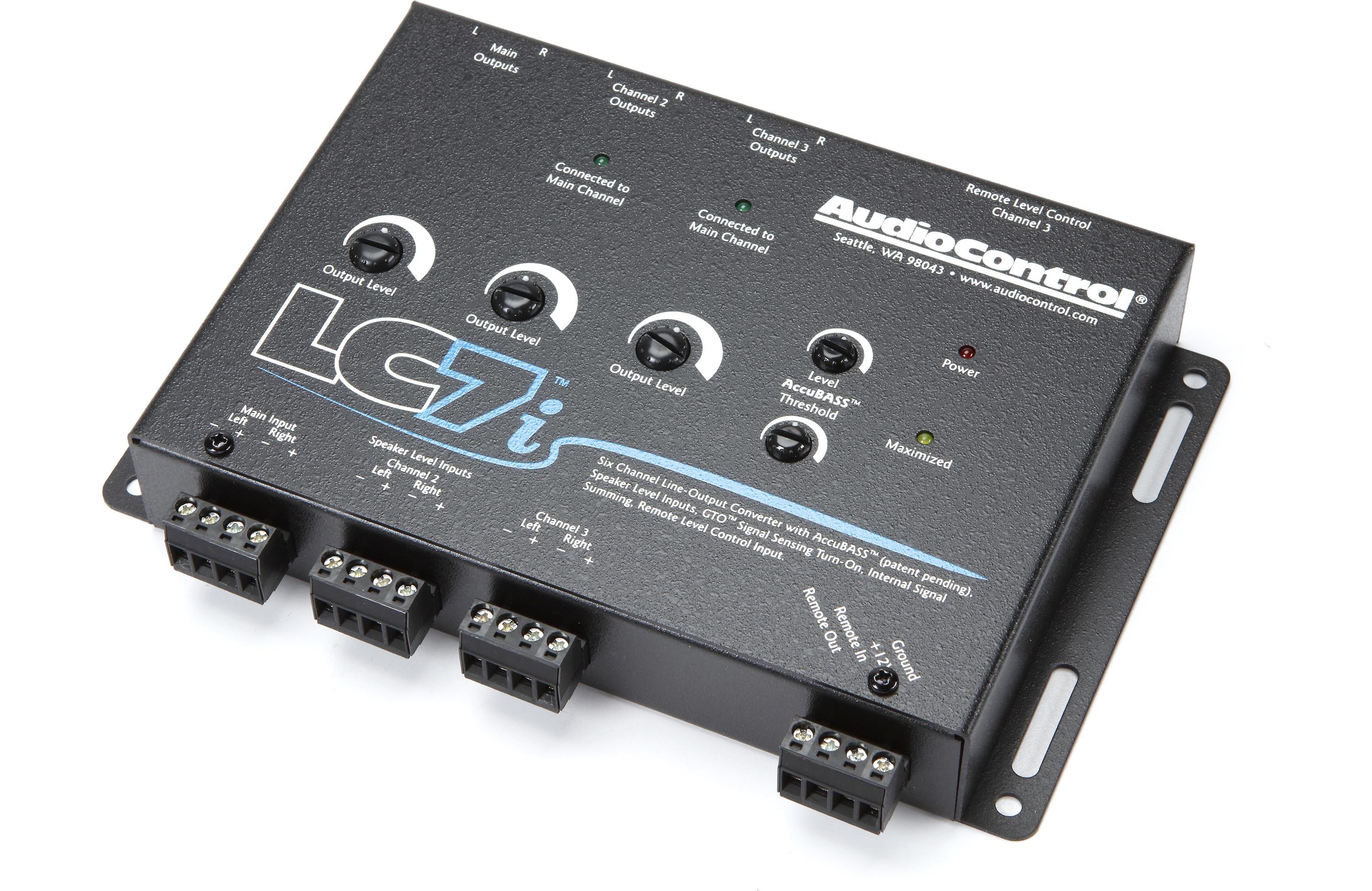 AudioControl LC7i Black 6Channel Line Output AudioControl LC7i Black 6Channel Line Output