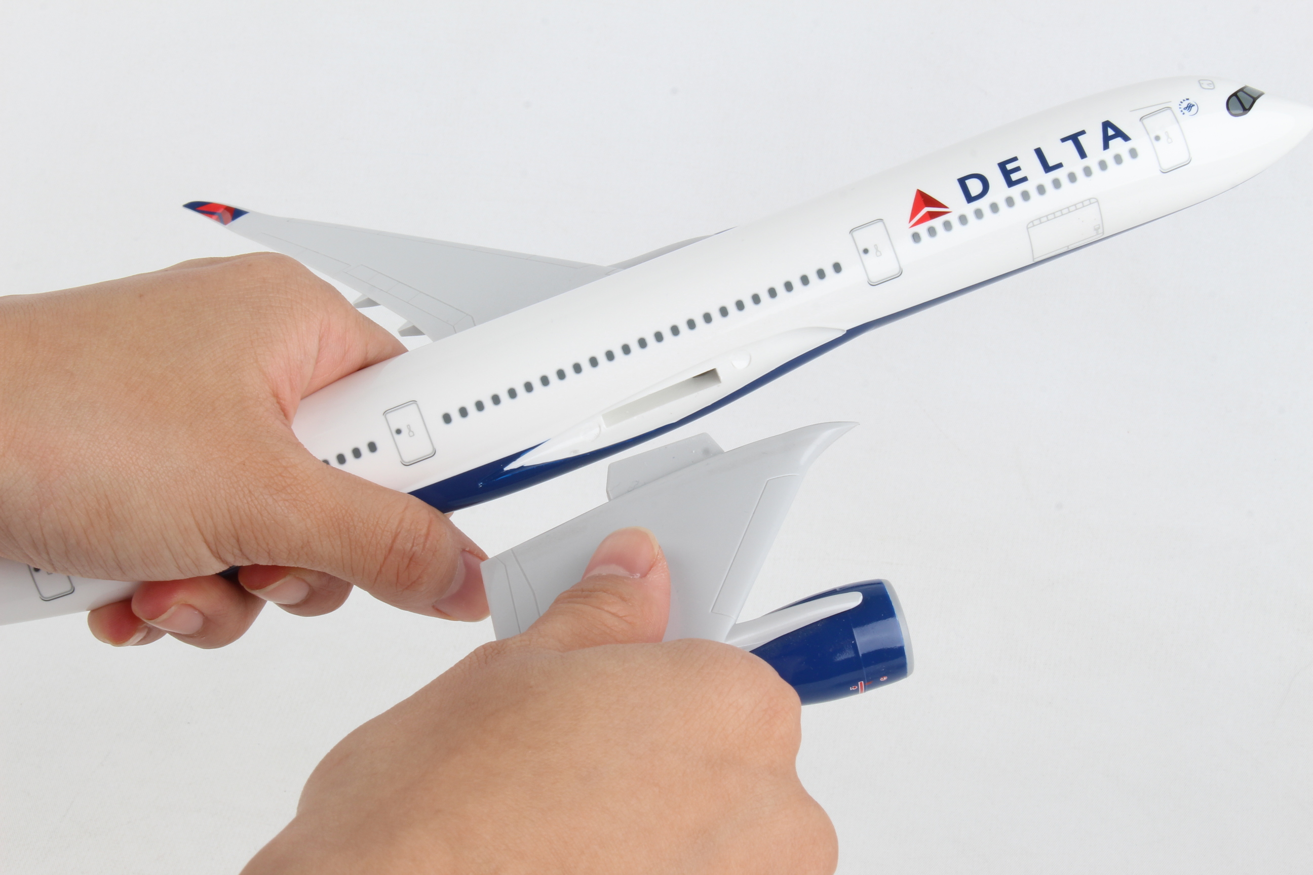 Sky Marks Delta A350 Airplane Model - Collectible -10 Sky Marks Delta A350 Airplane Model - Collectible -10