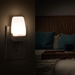led light sensing night light