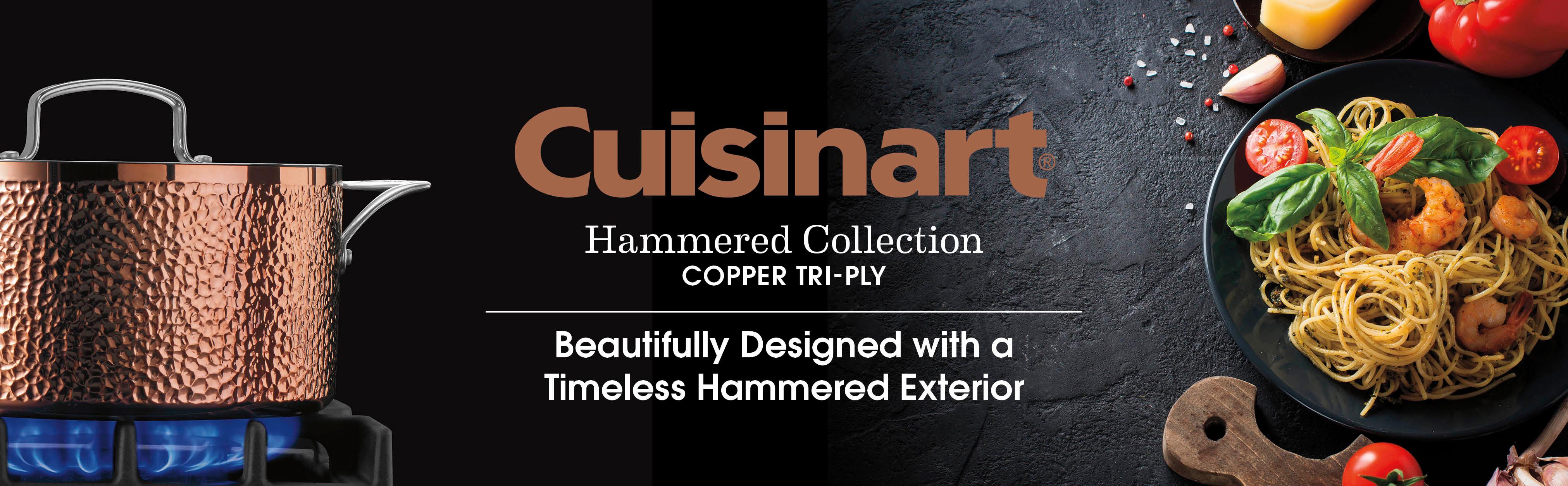 Cuisinart Hammered Collection Cookware Set, Medium, Copper Amazon.ca