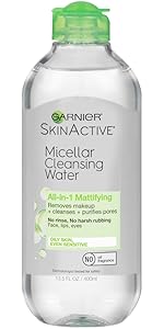 garnier micellar water for oily skin