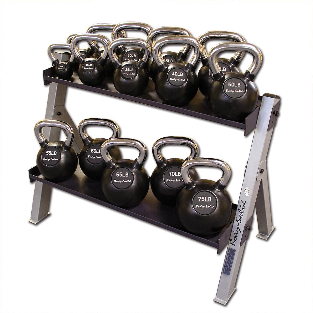 Body Solid GDKR100 Kettlebell/Dumbbell Rack, Kettlebells Amazon Canada