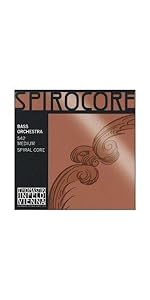 Amazon | THOMASTIK SPIROCORE スピロコア コントラバス弦セット