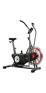 sunny health & fitness motion air bike review