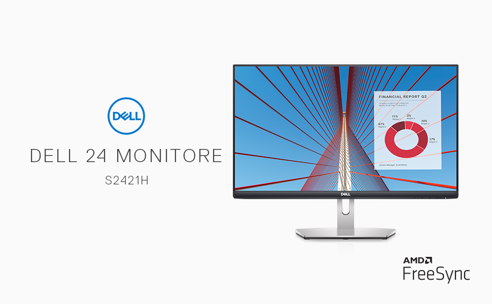 DELL S2421H 23.8'' IPS 1920x1080 4ms 75Hz HDMI Siyah LED Monitör ...