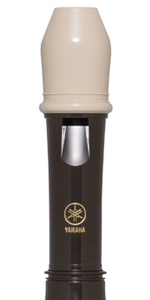 alto recorder brown plastic