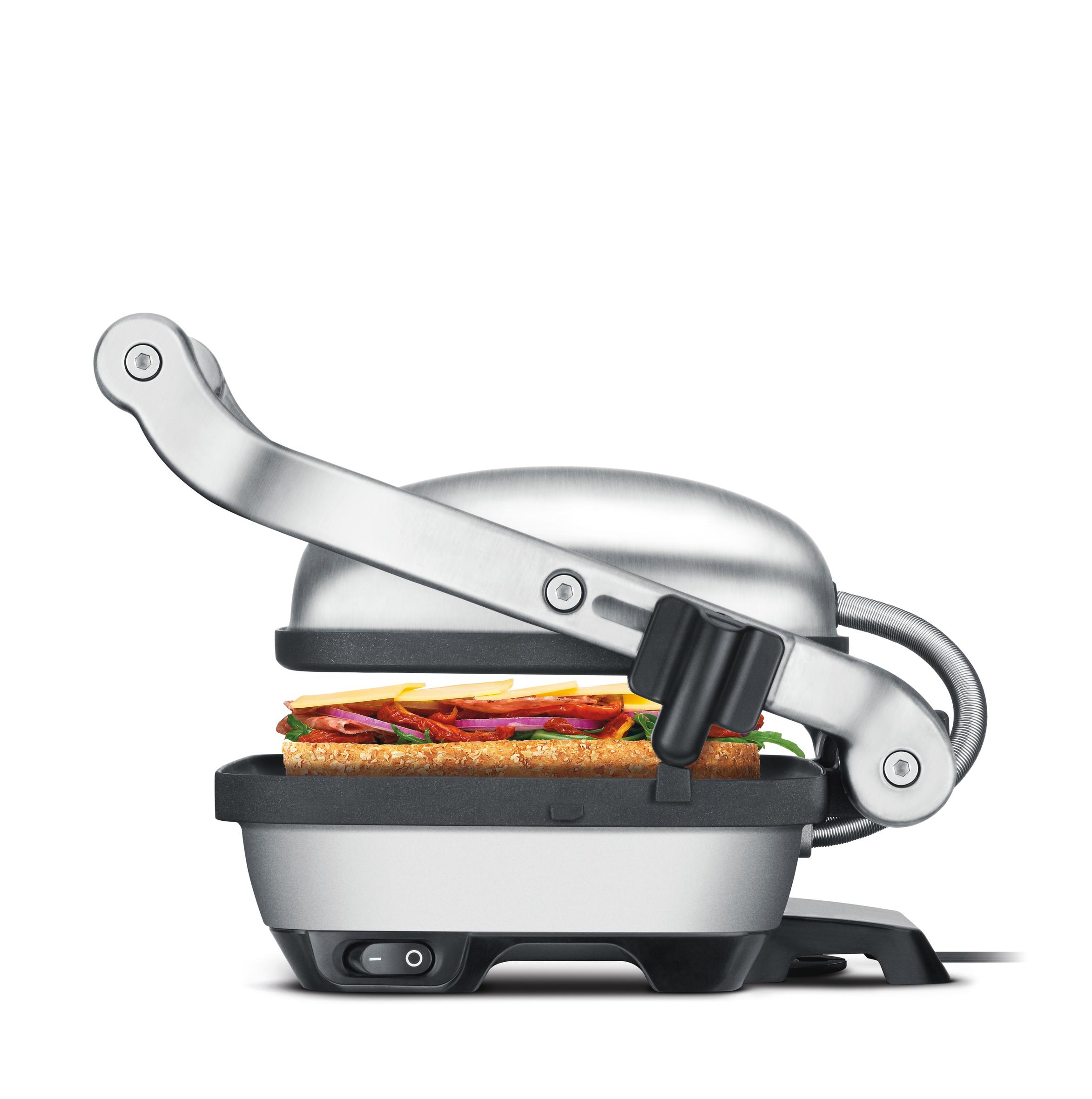 Breville BSG600BSS Prensa para panini, color plateado