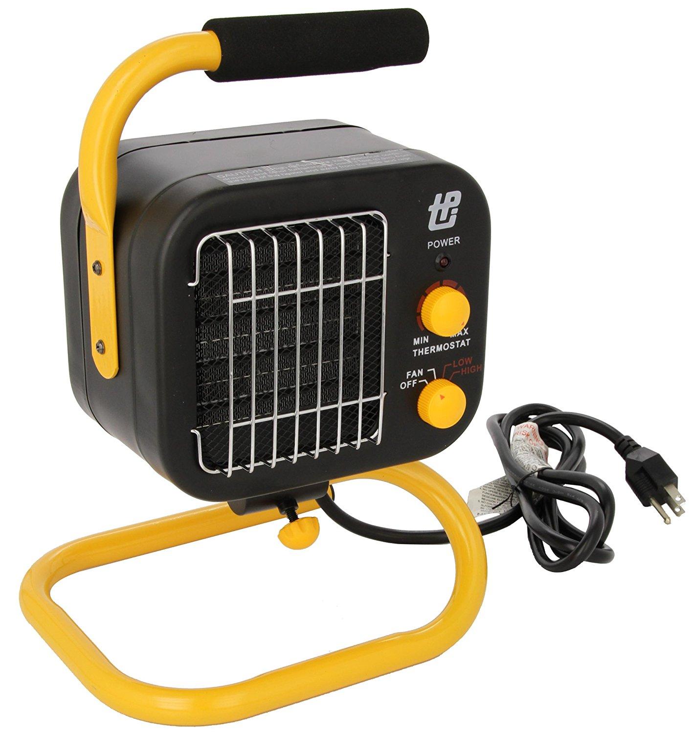 TPI Corporation 178TMC Fan Forced Portable Heater, Ceramic Fan, 1500