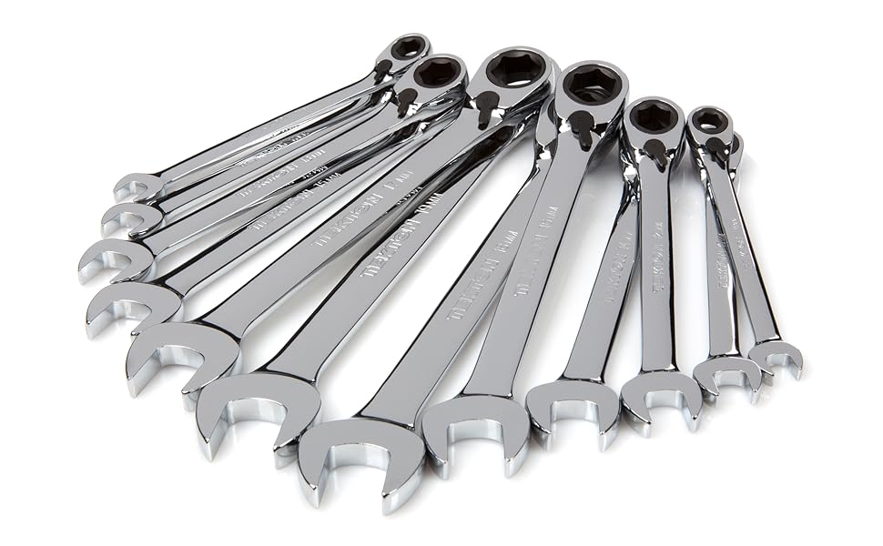 TEKTON Reversible Ratcheting Combination Wrench Set, 13Piece (1/41 in