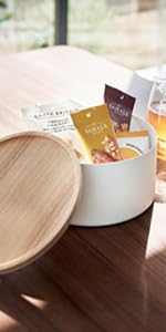 Amazon.com: Yamazaki Home Rin Round Storage Case, Snacks
