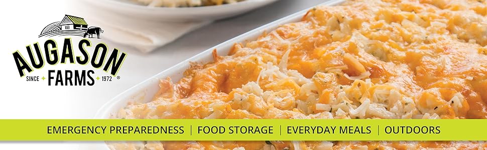 Augason Farms Emergency Preparedness Food Storage Funeral Potatoes