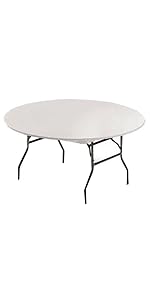 round white tablecover