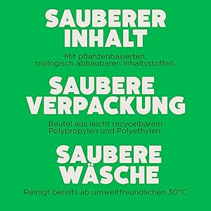 Polvo de lavado ecológico