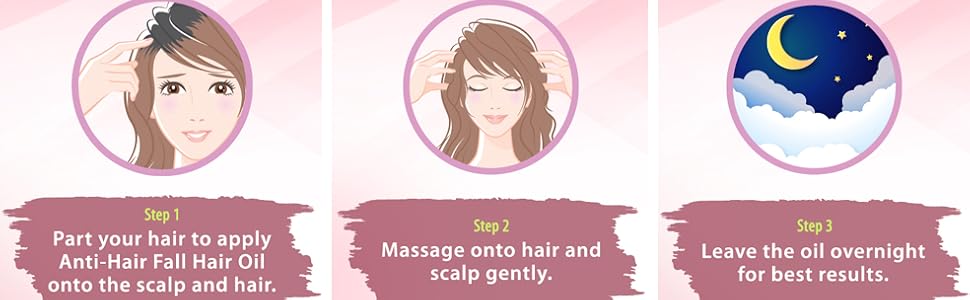 Scalp,Hair massage