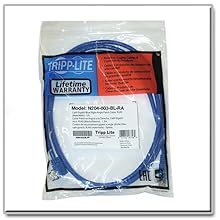 Amazon.com: Tripp Lite Cat6 Gigabit Molded Patch Cable (RJ45