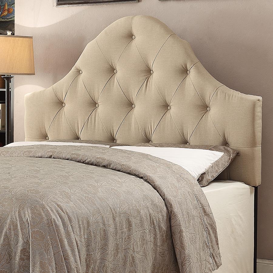 Right2Home Pulaski Curved Button Tufted Upholstered