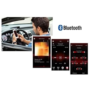 pioneer mvh 210 bluetooth aux sound loud music bass subwoofer speakers tweeters radio am/fm display