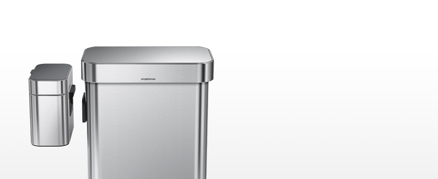 simplehuman Compost Caddy, Detachable and Countertop Bin, 4